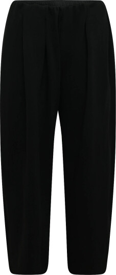 Weekday Dexter Draped Trousers Black XS