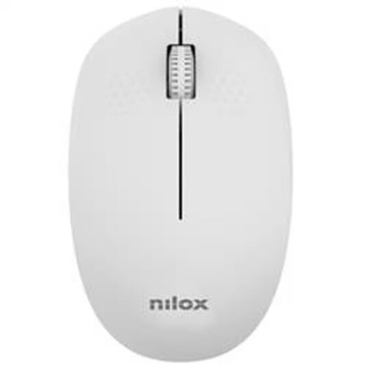 Optisk Trådløs Mus Nilox Grå