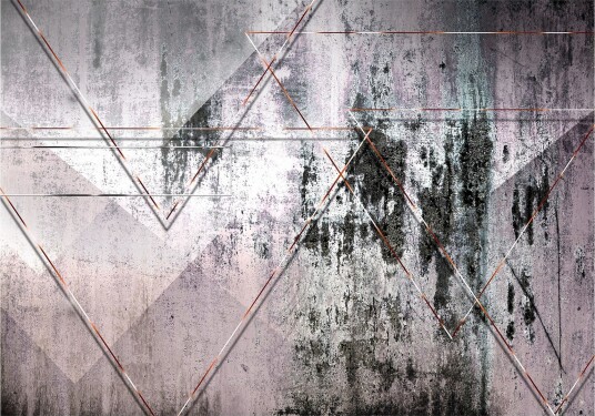 Fototapet Geometric Wall 350x245 - Artgeist sp. z o. o.