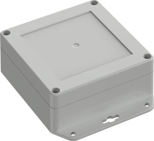 Tru Components TC 13865272 136,5 × 106,5 × 45 mm Polykarbonat Lysegrå