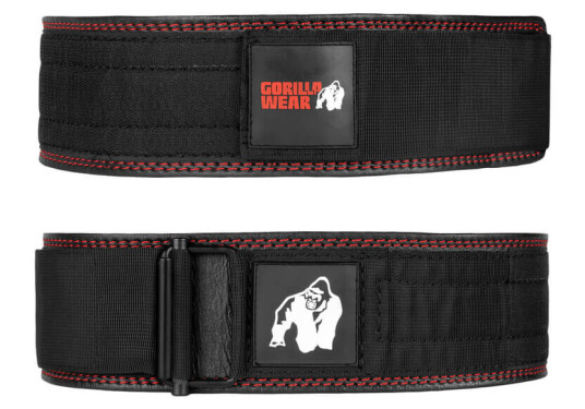 4 Inch Premium Lifting Belt, black, xxlarge/xxxlarge