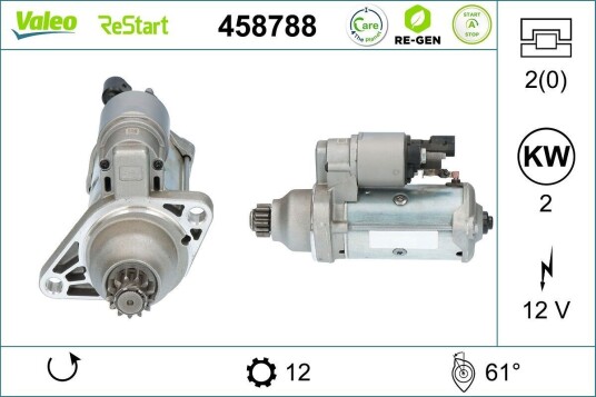 VALEO 458788 Starter VALEO 458788 Starter