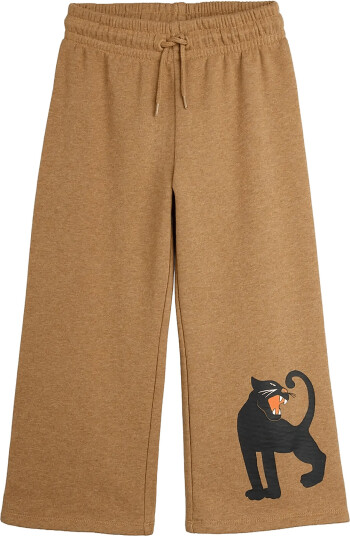 Mini Rodini Panther Sp Melange Sweatpants Brown 140/146