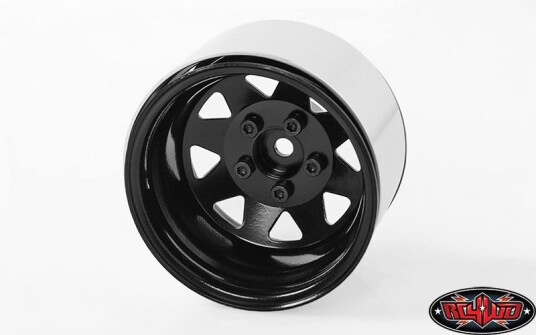 RC4WD 0243  5 LUG DEEP DISH WAGON 1.9" STEEL STAMPED BEADLOCK WH