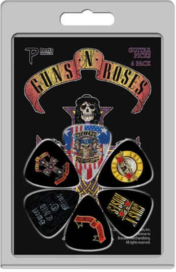 Perri's Guns N' Roses Appetite for Destruction Guitar Picks (6 Pack) Perri's Guns N' Roses Appetite for Destruction Guitar Picks (6 Pack)