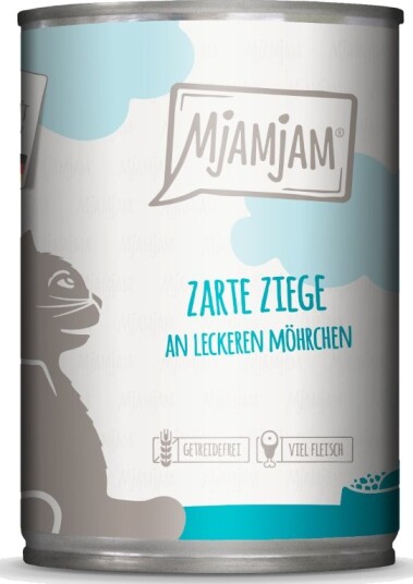 Mjamjam Våtfôr Mør Geit Med Deilige Gulrøtter 24 X 400 G