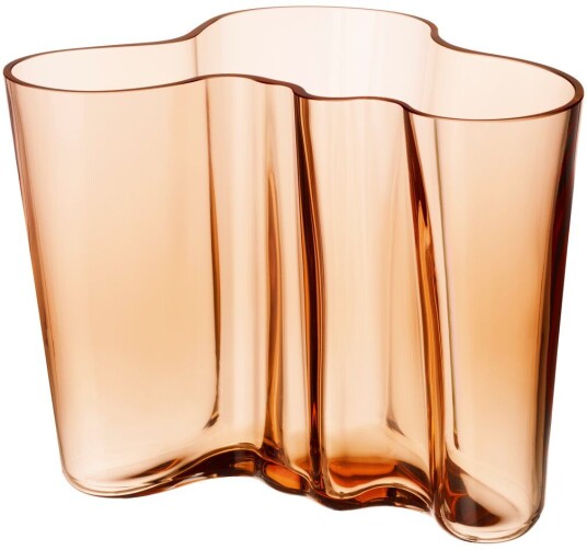 Iittala Alvar Aalto vase Rio brun 160 mm