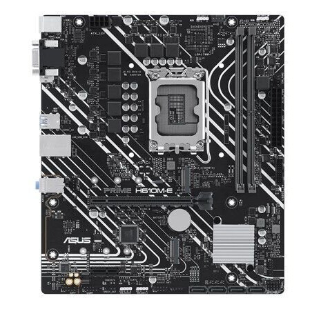 ASUS H610M-E Micro ATX Hovedkort med DDR5 RAM og LGA1700 Socket