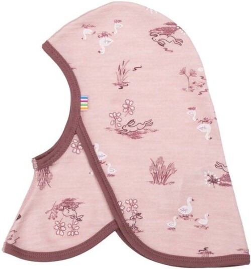 Joha balaclava i ull/bambus til baby og småbarn Lt. pink Joha balaclava i ull/bambus til baby og småbarn Lt. pink