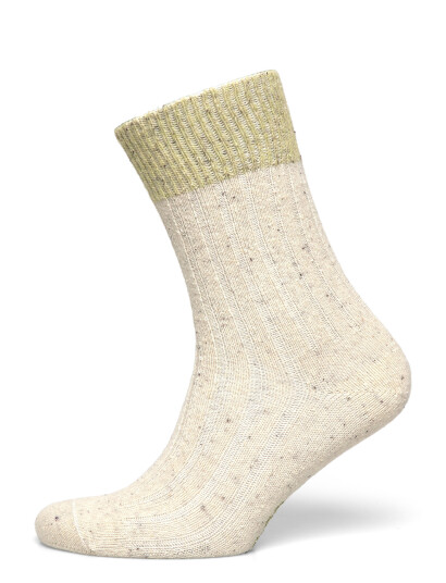 Alpacasocks&Co Merino Silk Rib Crew 1 Pack Khaki green 45 48 Alpacasocks&Co Merino Silk Rib Crew 1 Pack Khaki green 45 48