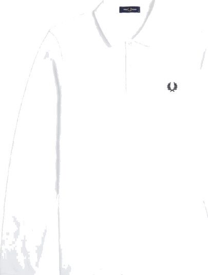 Fred Perry Ls Fred Perry Shirt White XL
