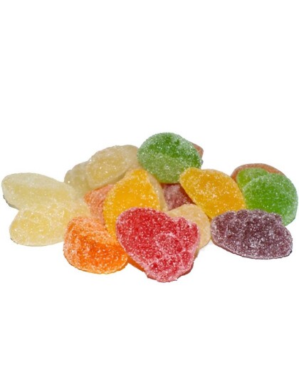 1 kg Jellioo Gummy FruitStor Pose Vingummi Fruktbiter med Forskjellige Frukstsmaker