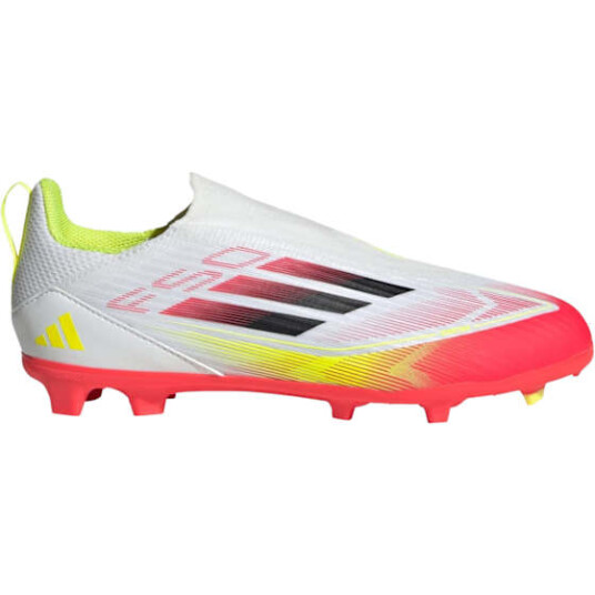 Adidas F50 League LL FG/MG Junior Cloud White/Core Black/Solar Yellow 36