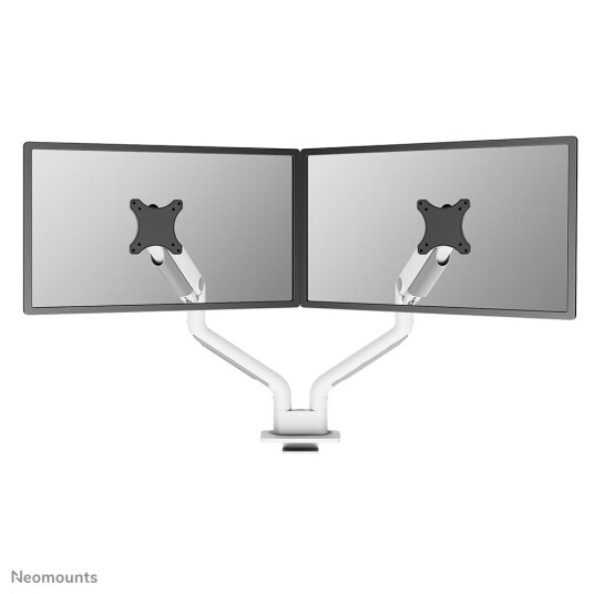 Neomounts by Newstar Select Desk Mount Double Display Topfix Clamp and Grommet Neomounts by Newstar Select Desk Mount Double Display Topfix Clamp and Grommet