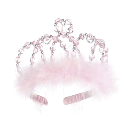 Great Pretenders Tiara rosa og sølv