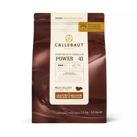 Callebaut Melkesjokolade Til Baking 400g Callebaut Melkesjokolade Til Baking 400g