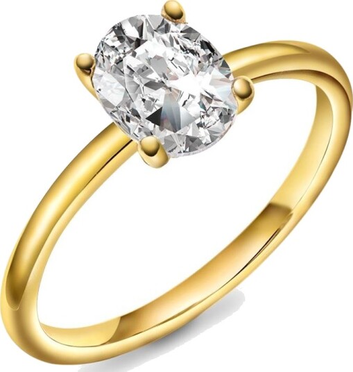 Gems By Gulldia Empress LAB diamantring i 585 gult gull 1,25 ct Gems By Gulldia Empress LAB diamantring i 585 gult gull 1,25 ct