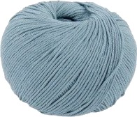 Dmc Dmc Natura Just Cotton Garn Unicolor 56 Støvet Blå