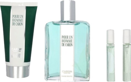 Caron Pour Un Homme De Caron Giftset 210 ml Eau De Toilette Spray 125ml/Shower Gel 75ml/Le Matin Travel Spray 5ml/Le Soir Travel Spray 5ml Caron Pour Un Homme De Caron Giftset 210 ml Eau De Toilette Spray 125ml/Shower Gel 75ml/Le Matin Travel Spray 5ml/Le Soir Travel Spray 5ml