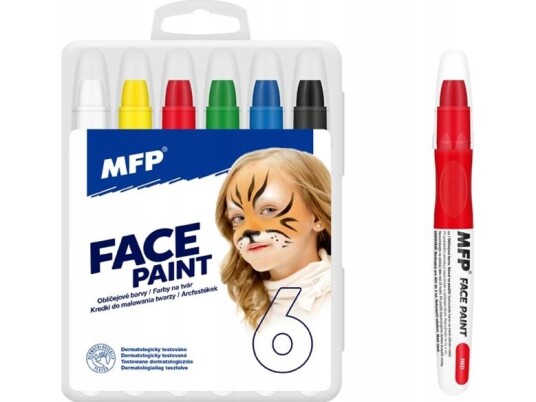 Mfp Mfp Fargestifter For Ansiktsmaling 6 Stk 6330538 Mfp Mfp Fargestifter For Ansiktsmaling 6 Stk 6330538