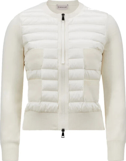 Moncler Dame Strikkevarer Hvit M, Moncler Dame Strikkevarer Hvit M,