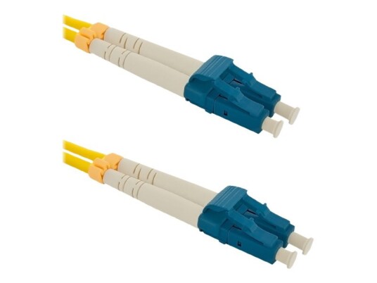 Qoltec - Koblingskabel - Lc/Upc-Enkeltmodus (Hann) Til Lc/Upc-Enkeltmodus (Hann) - 3 M - Fiberoptisk - Dupleks - 9 / 125 Micron - G.652D - Halogenfri - Gul Qoltec - Koblingskabel - Lc/Upc-Enkeltmodus (Hann) Til Lc/Upc-Enkeltmodus (Hann) - 3 M - Fiberoptisk - Dupleks - 9 / 125 Micron - G.652D - Halogenfri - Gul