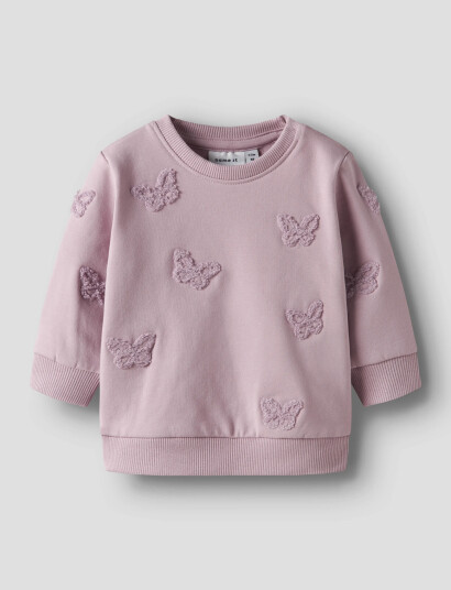 Name It Nbfbetina Ls Sweat Bru Pink 50