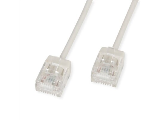 Roline 21.15.4403 3 M Cat6a U/Utp Utp Rj-45 Rj-45 Grå