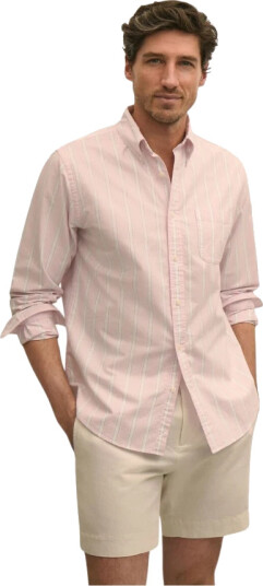 Brooks Brothers Herre Skjorter Rosa S,