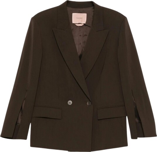 Twinset Dame Jakker Brun M,