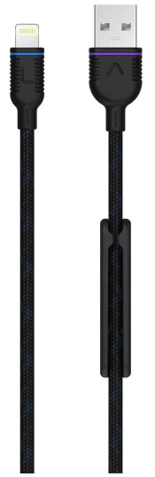Unisynk Premium 1,2 m Lightning-kabel Sort