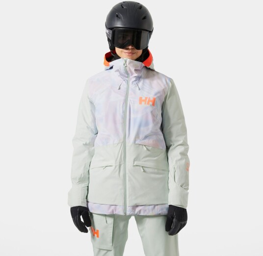 Helly Hansen Powchaser 2.0 Skijakke Dame Hvit Hvit S