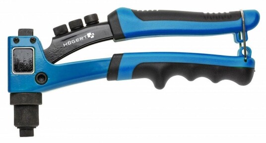 Hogert Technik HT2C152 Manuell Klinkemaskin med 4 Adaptere