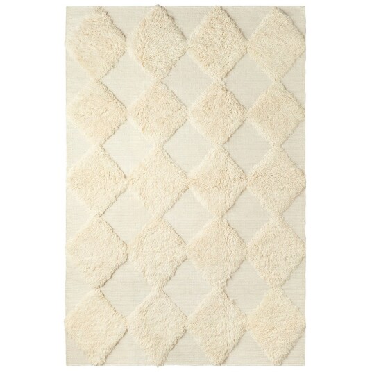 Dusty Deco Chess Rya Ullteppe Off white 300x400 cm