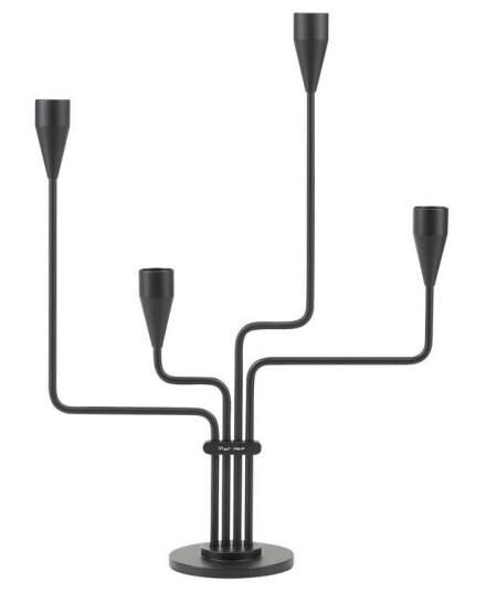 Piet Hein Boligtilbehør - Sydkorset Candle Holder Black Piet Hein Piet Hein Boligtilbehør - Sydkorset Candle Holder Black Piet Hein