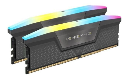 Corsair Vengeance RGB DDR5-6000 48GB CL30 Dual Channel 2 pcs AMD EXPO & Intel XMP Gr med RGB