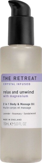 The Retreat Relax And Unwind 2 In 1 Body And Massage Oil 150 Ml. Kroppspleie Kroppsolje Hudpleie The Retreat Relax And Unwind 2 In 1 Body And Massage Oil 150 Ml. Kroppspleie Kroppsolje Hudpleie