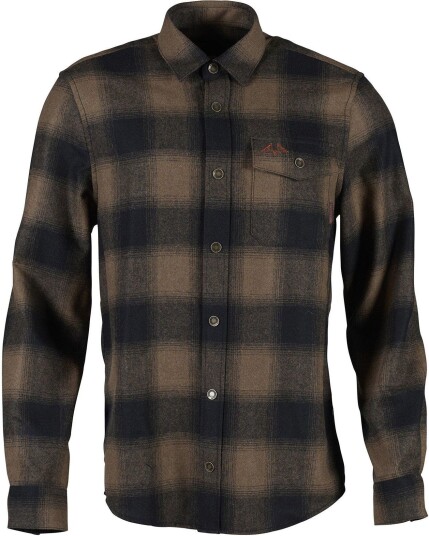 Swedteam Men's Lynx Wool Shirt Dark Sand XXL