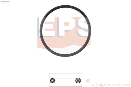 EPS 1.890.672 Pakning, termostat