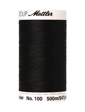Mettler, Seralon 500m Farge nr 4000 Black