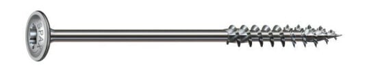 SPAX 0251010804005 Treskrue 8 mm, skivehode, wirox 8 x 400 mm, 50-pakning