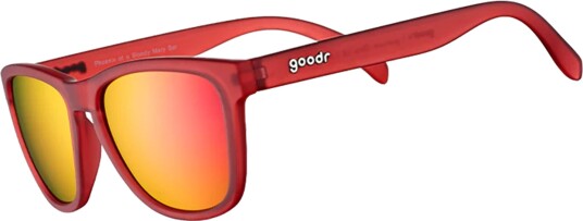 Goodr Sunglasses Phoenix At A Bloody Mary Bar Red OneSize
