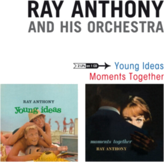 Ray Anthony And His Orchestra Young Ideas/Moments Together CD Ray Anthony And His Orchestra Young Ideas/Moments Together CD