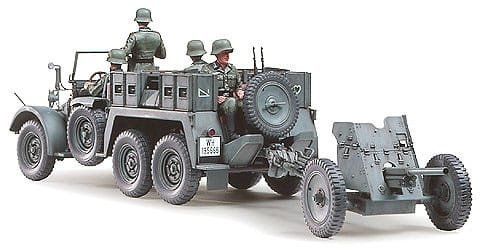 Tamiya 1/35 Krupp Protze 1ton (6x4) Towing Truck w/3.7cm PAK