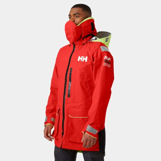 Helly Hansen Herre Ægir Ocean Seilerjakke Rød XL