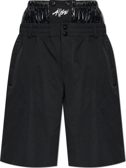 Moncler Herre Shorts Svart M,