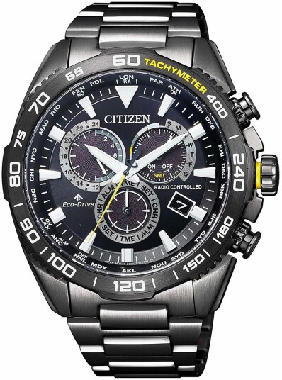 Citizen Herreklokke CB5037 84E Sort/Stål Ø44.6 mm