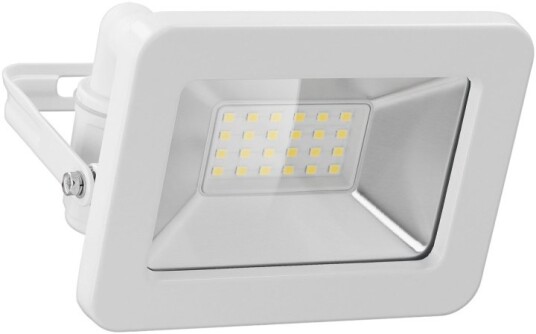 Goobay LED-strålkastare för utomhusbruk, 20 W med 1700 lm, neutralt vitt ljus (4000 K) och M16 kabelgenomföring, lämplig för utomhusbruk (IP65) Goobay LED-strålkastare för utomhusbruk, 20 W med 1700 lm, neutralt vitt ljus (4000 K) och M16 kabelgenomföring, lämplig för utomhusbruk (IP65)