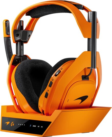Logitech G A50 X McLaren Edition trådløst gaming headsett Logitech G A50 X McLaren Edition trådløst gaming headsett