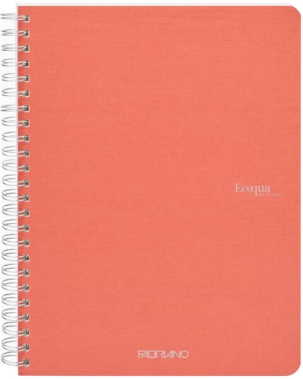 Notatbok EcoQua Original Spiral A5 Linjert Flamingo